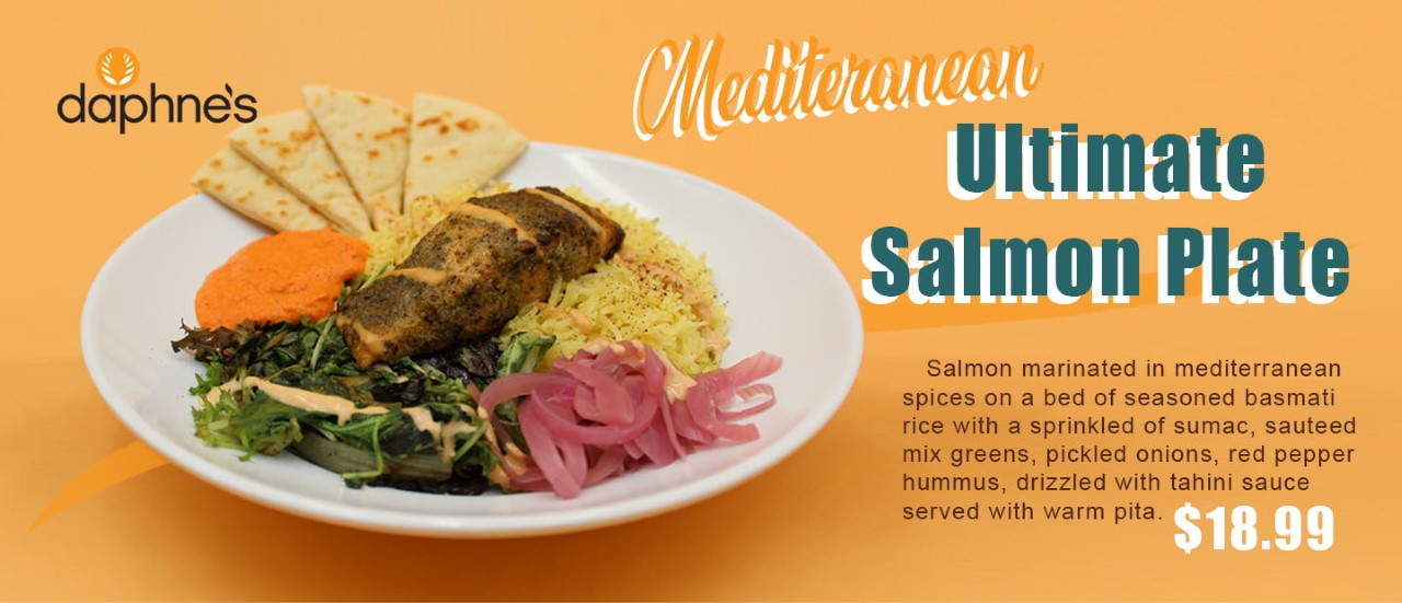 Ultimate Salmon Mediterranean Plate