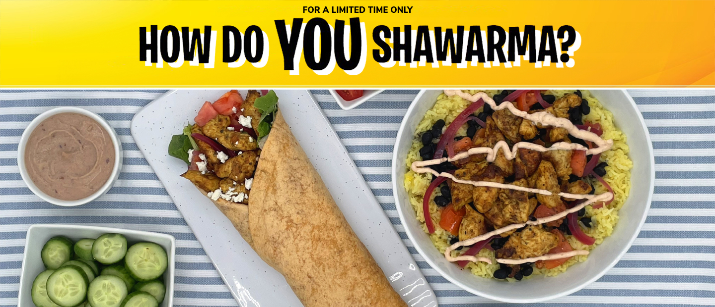 Shawarma Wrap LTO 2024